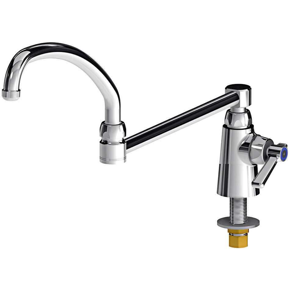Chicago Faucets 350DJ21ABCP DeckMounted SingleSupply Manual Sink