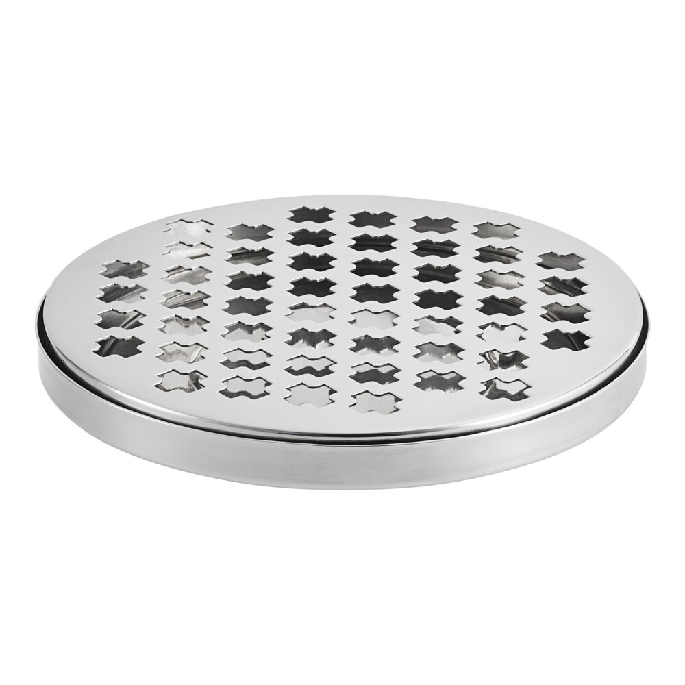 Regency 6 inch Round Surface Mount Stainless Steel Drip Tray