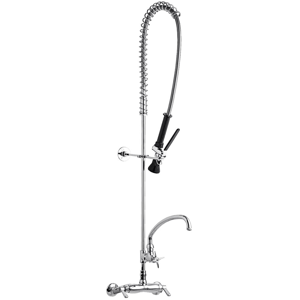 Chicago Faucets 923H613XKCAB WallMounted PreRinse Faucet with