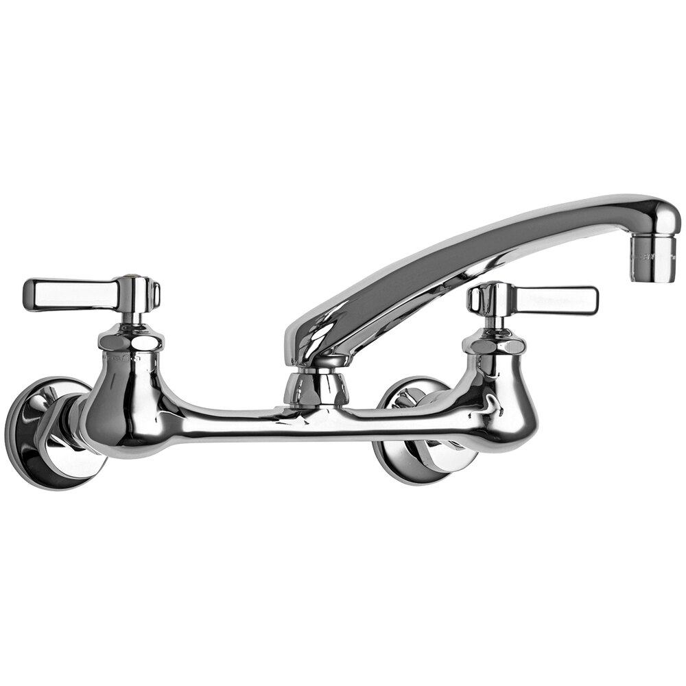 Chicago Faucets 540LDL8ABCP 2.2 GPM WallMounted Faucet with