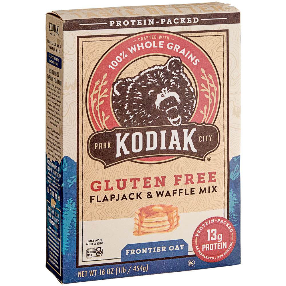 Kodiak Cakes GlutenFree Frontier Oat Flapjack and Waffle Mix 1 lb. 6