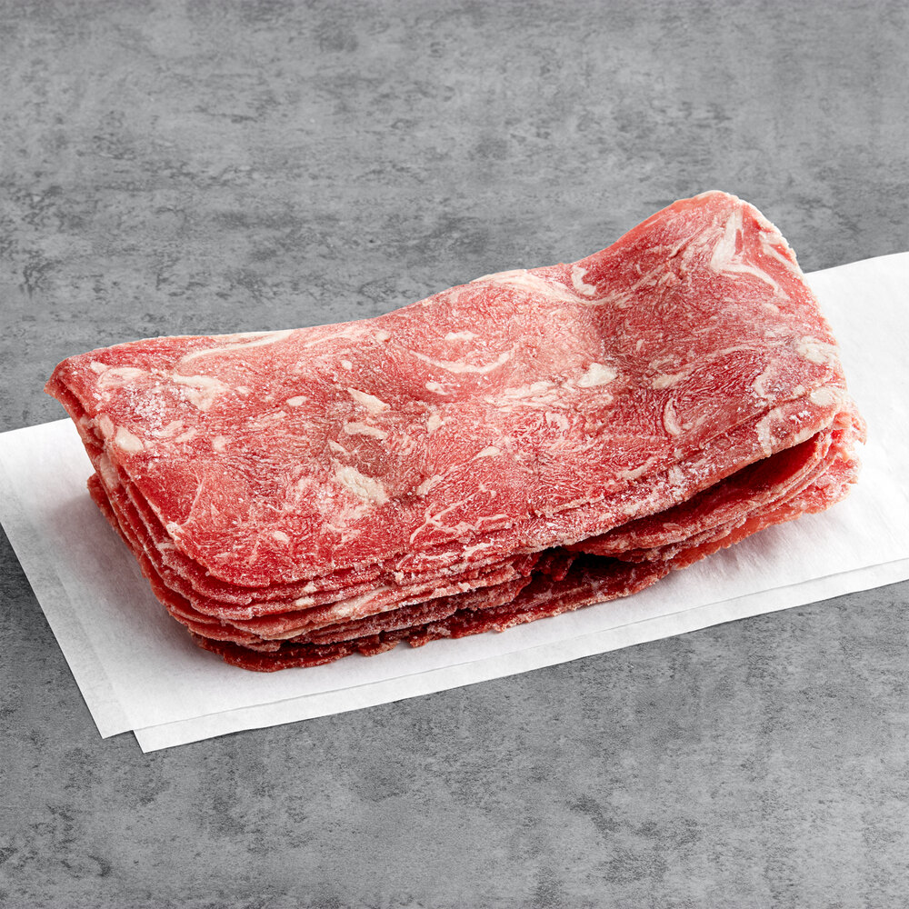 Original Philly Cheesesteak Co. 4 oz. Beef Sirloin Sandwich Steaks 40