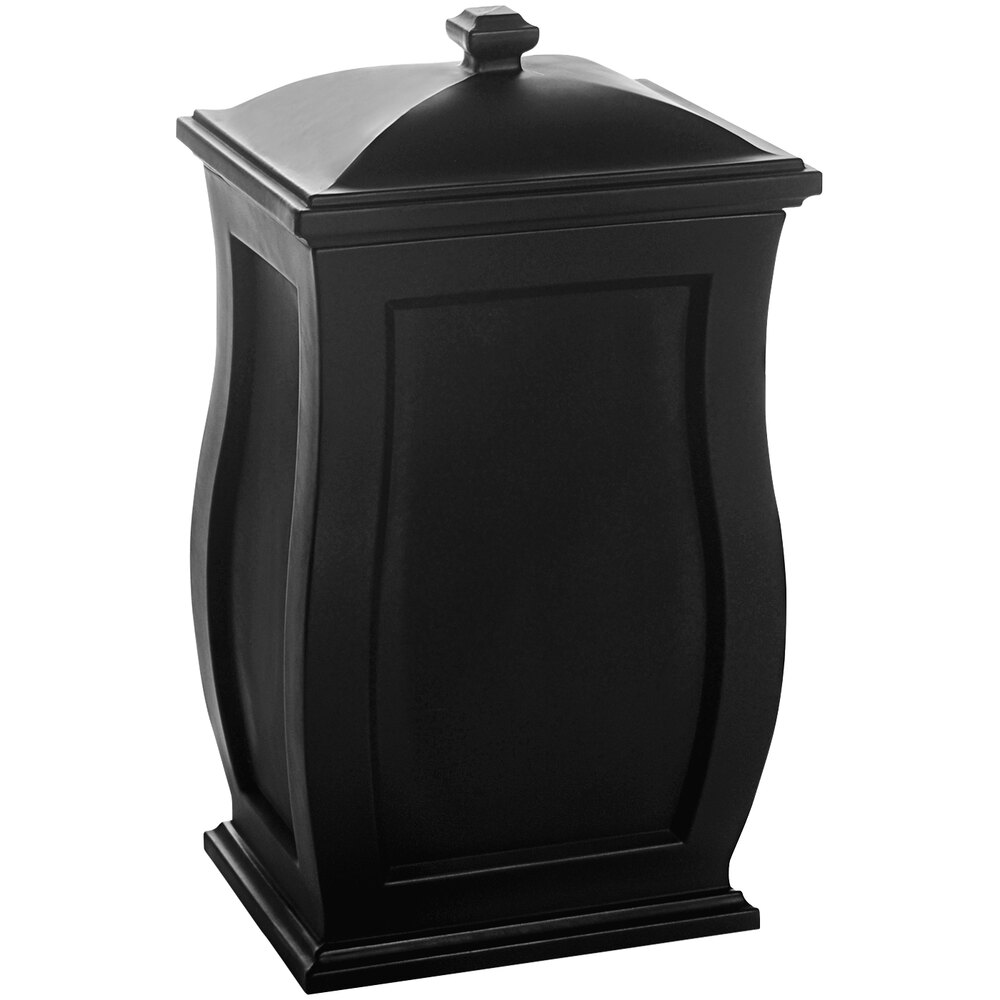 Mayne Mansfield 22Gallon Black MultiPurpose Storage Bin 18" x 14" x 32"