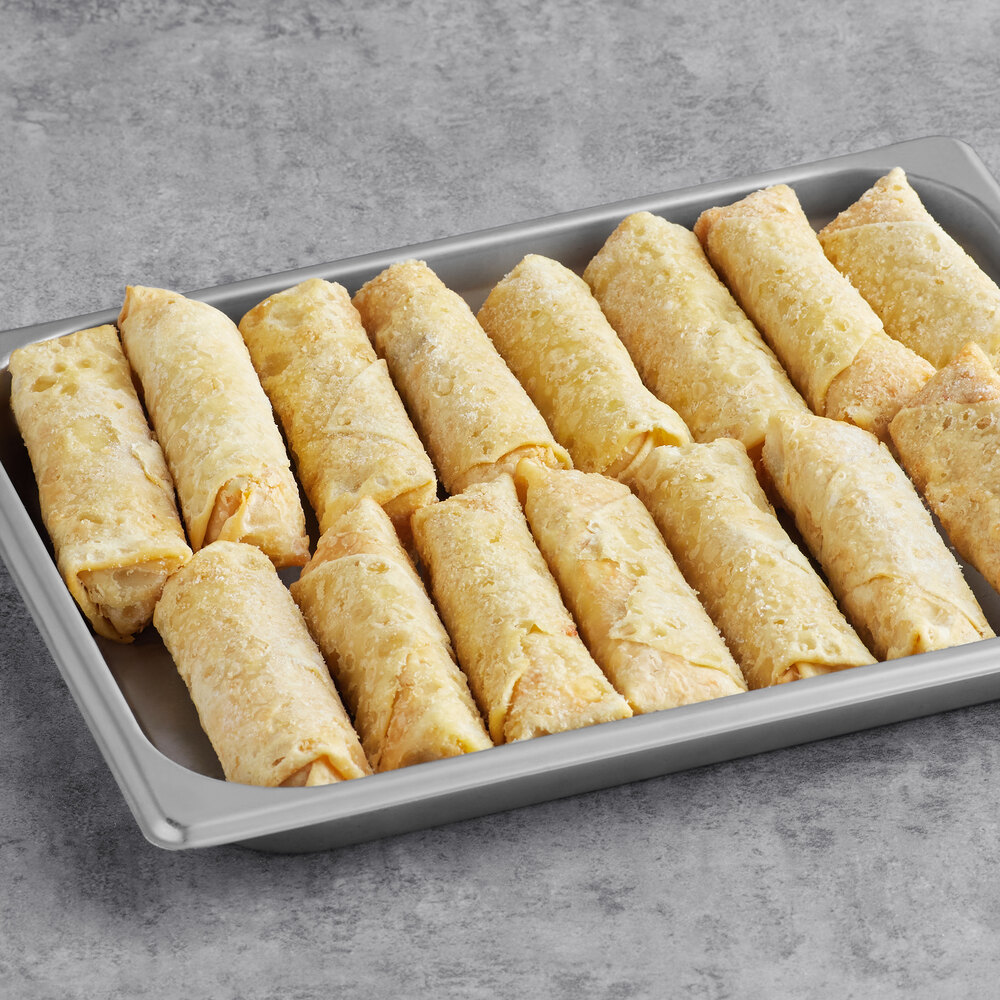 The Gourmet Egg Roll Co. 3 oz. Buffalo Chicken Egg Roll 60/Case