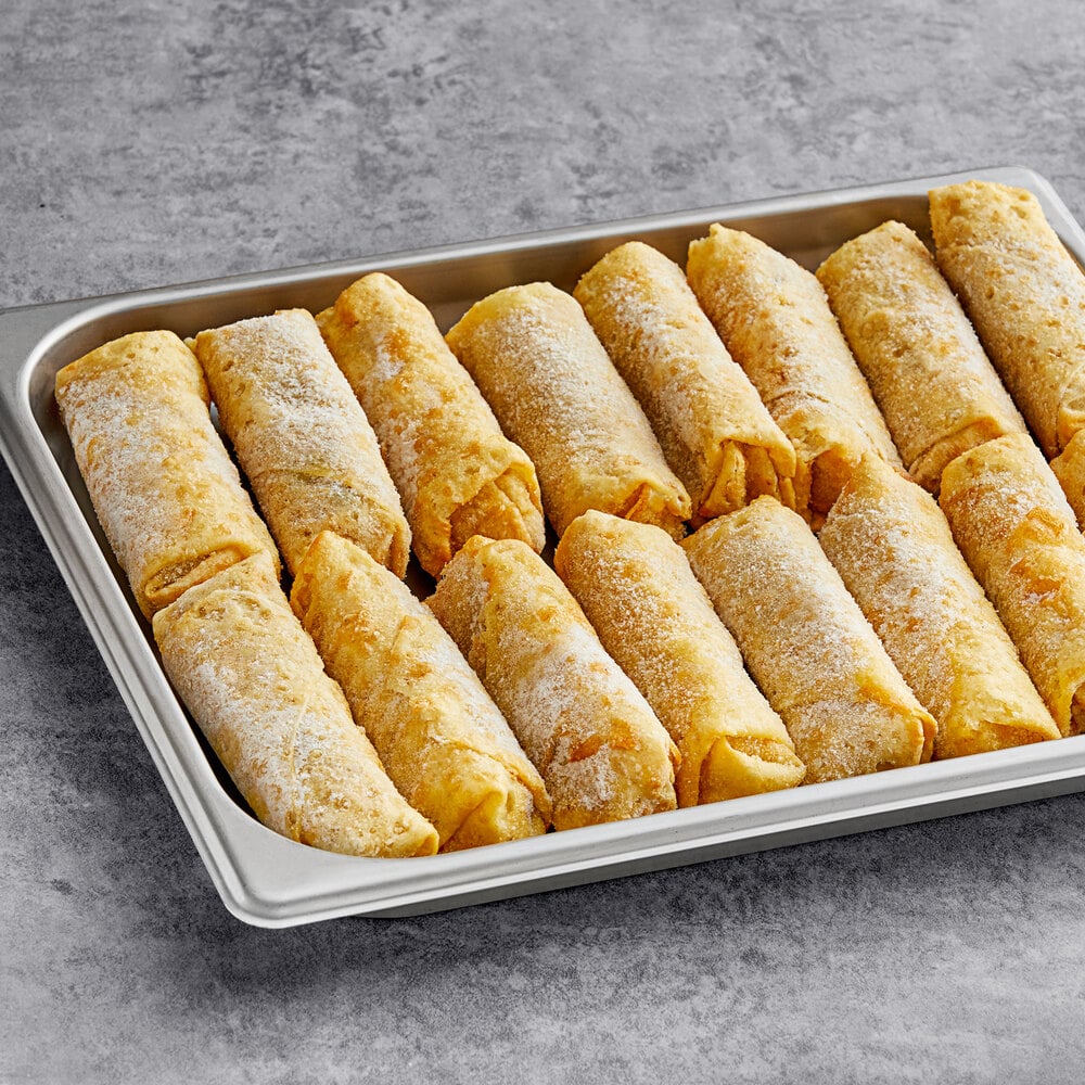 The Gourmet Egg Roll Co. 3 oz. Shrimp Egg Roll 60/Case