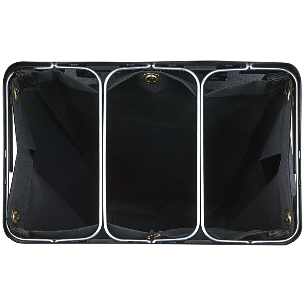 Rubbermaid Executive FG9T89010000 Triple Waste Wire Bag Divider for