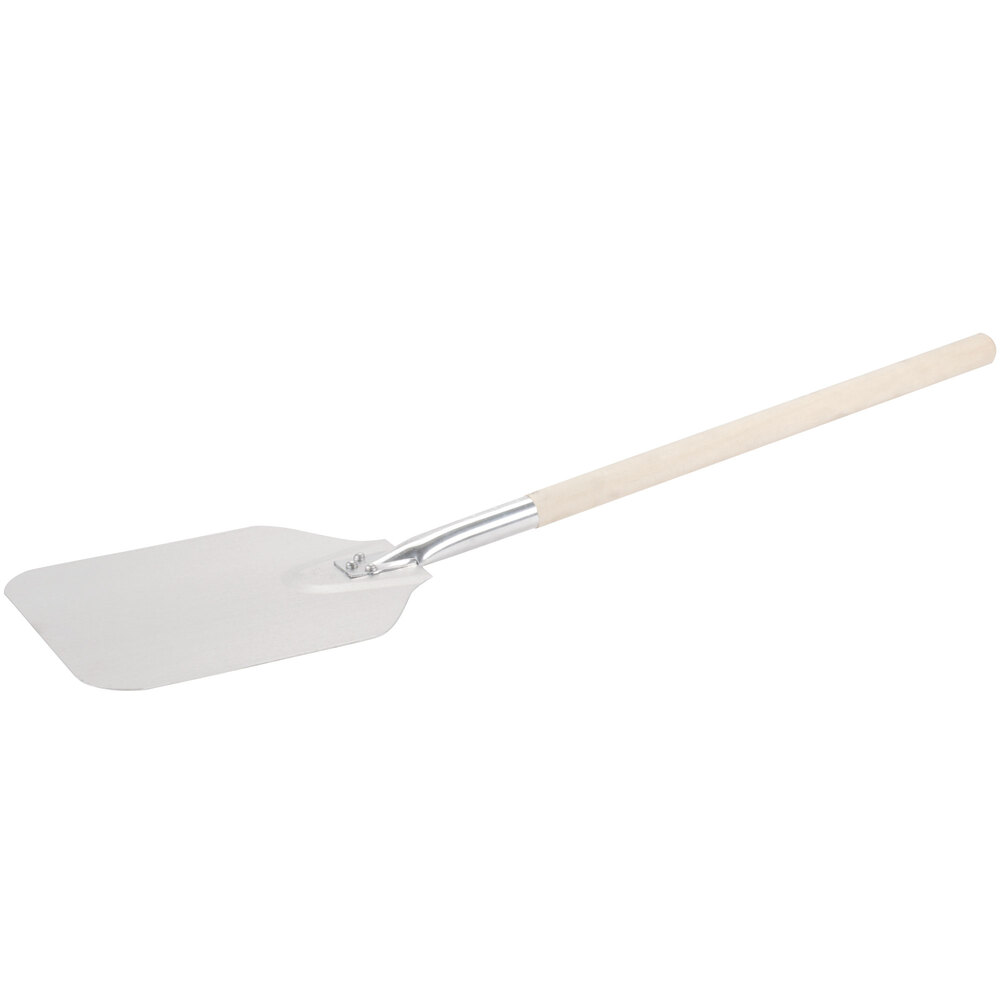 American Metalcraft 9" x 11" Aluminum Pizza Peel with 21 1/2" Wood
