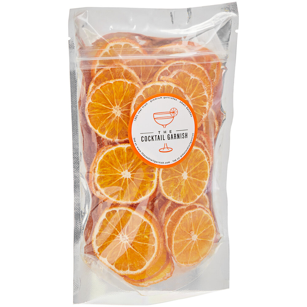 The Cocktail Garnish Dried Clementine Orange Slices 50/Pack