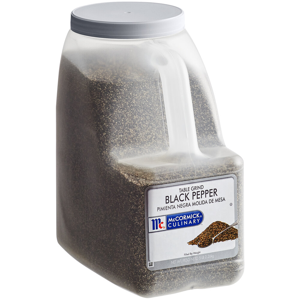 McCormick Culinary Table Grind Black Pepper 5 lb.