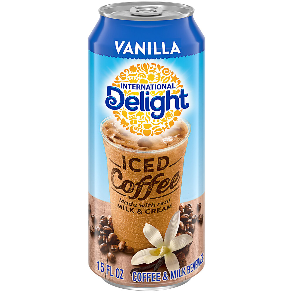 International Delight Vanilla Iced Coffee 15 fl. oz. 12/Case