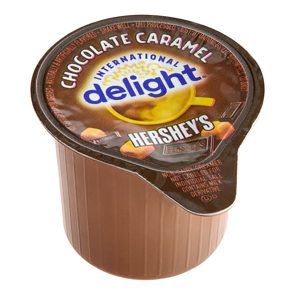 International Delight Hershey's Chocolate Caramel Coffee Creamer (288/Case)