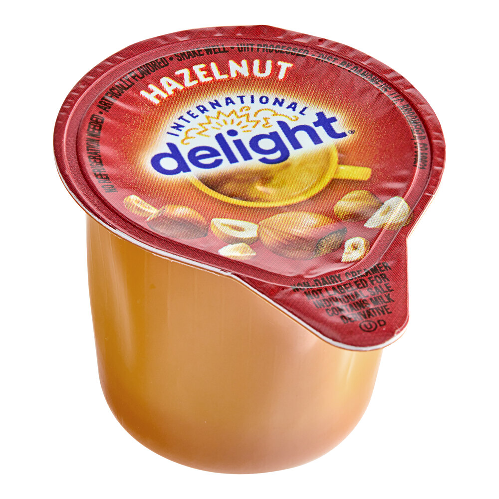International Delight Hazelnut Creamer (Single Serve, 24/Box)