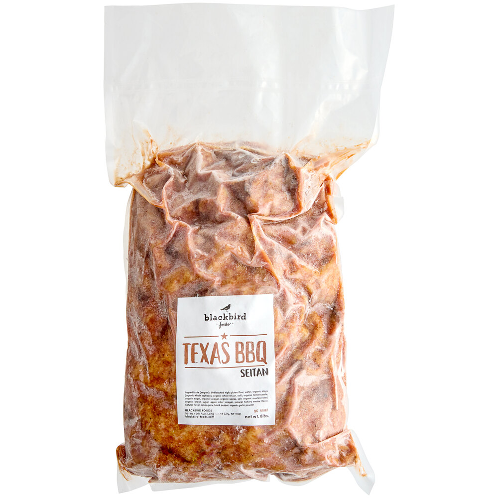 Blackbird Foods PlantBased Vegan BBQ Seitan Shreds 8 lb.