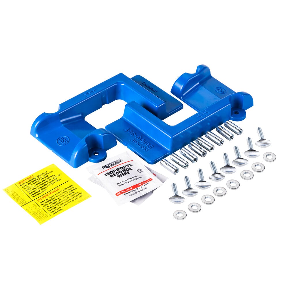 Dormont PosiSet Caster Placement Safety Set System Blue