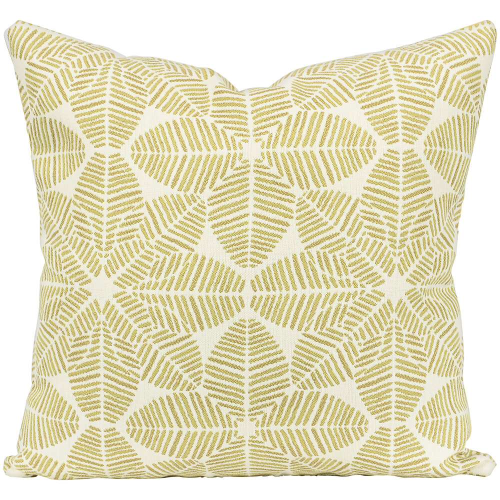 Astella 18" x 18" Palmetto Sawgrass and Pottery Outdura Throw Pillow