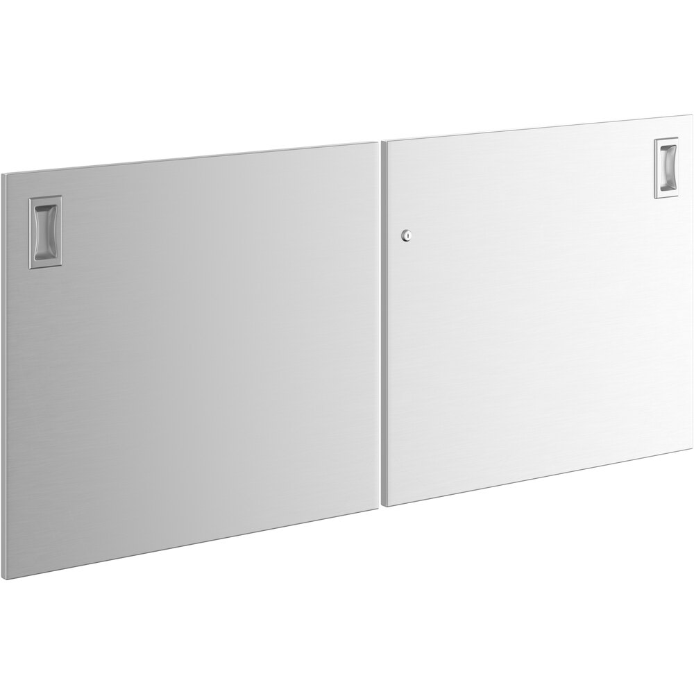 Regency Sliding Door Set for 60 inch Long Base Tables with Adjustable Midshelf