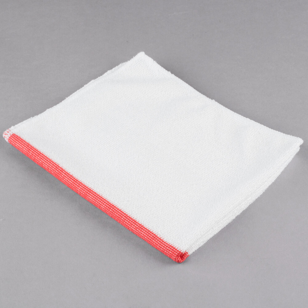 Rubbermaid 1805727 HYGEN Sanitizer Safe 16" x 19" White Microfiber