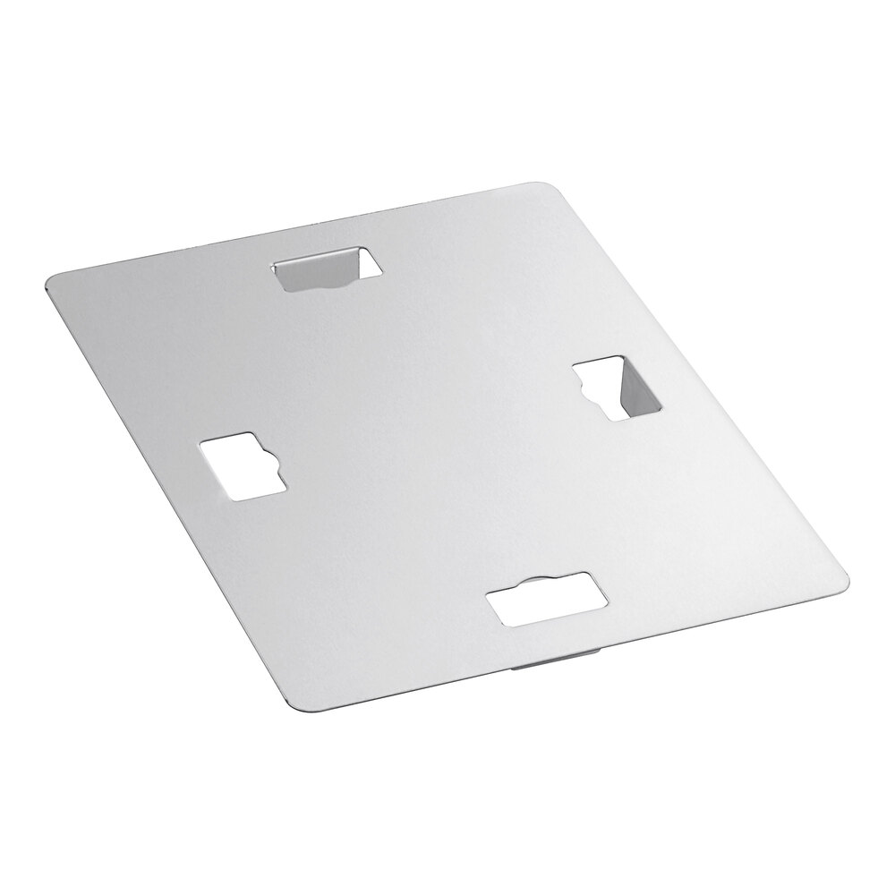 Regency 18-Guage Stainless Steel Sink Cover for 10 inch x 14 inch Bowls