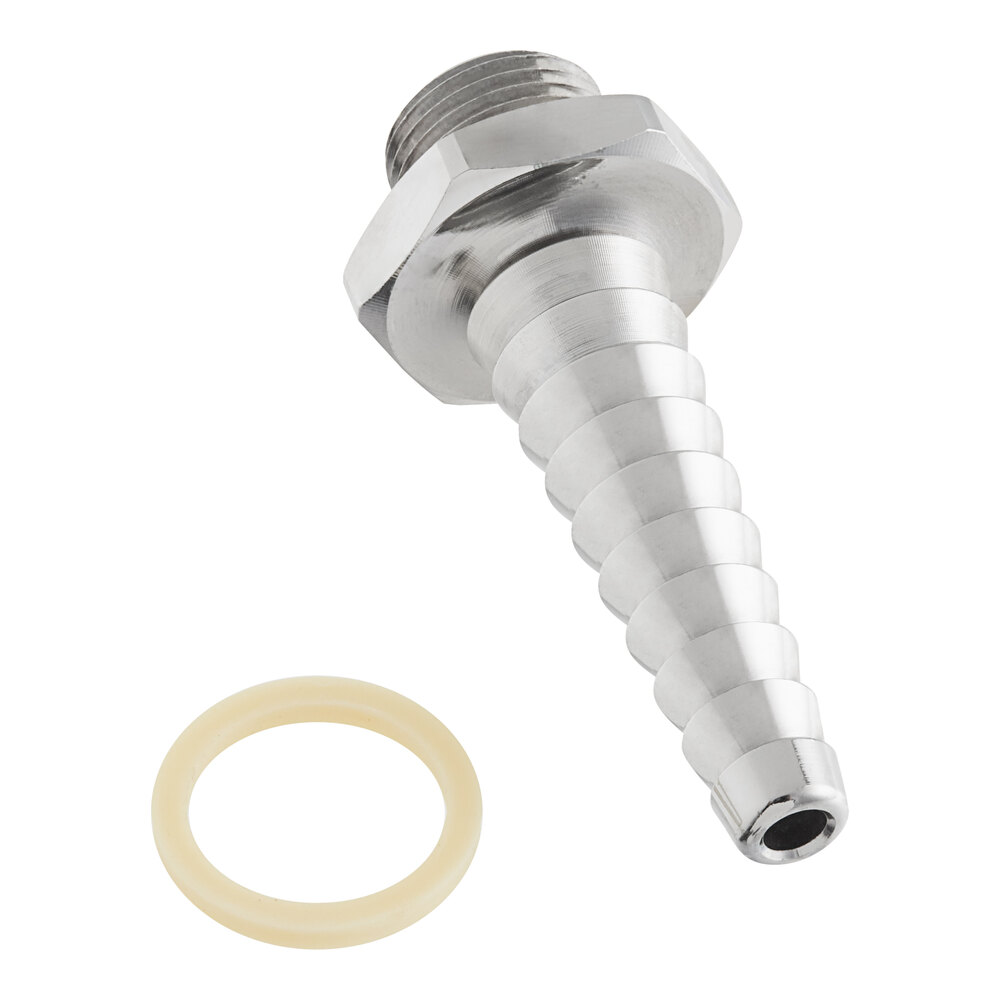 Quick Thread Outlet T&S B-0198-FD10 Serrated Tip Outlet with 3/8