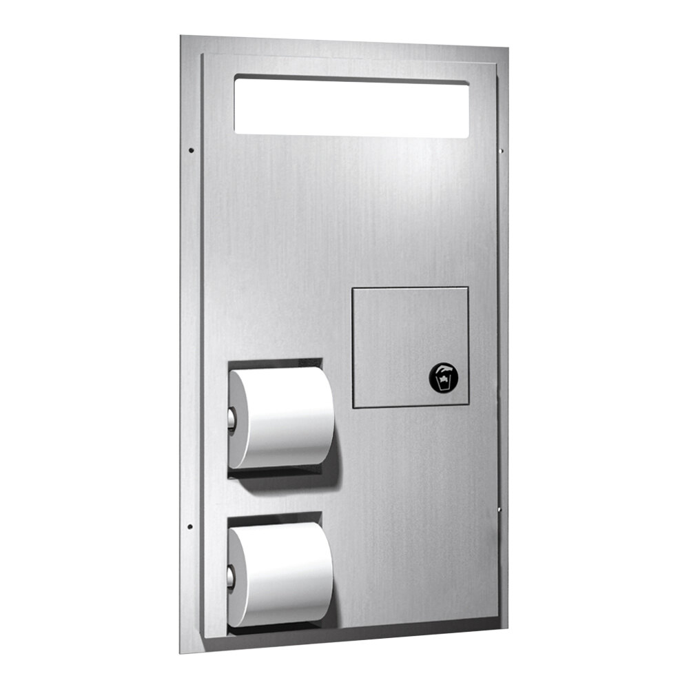American Specialties, Inc. 10-0481-HC Stainless Steel Partition-Mounted ...
