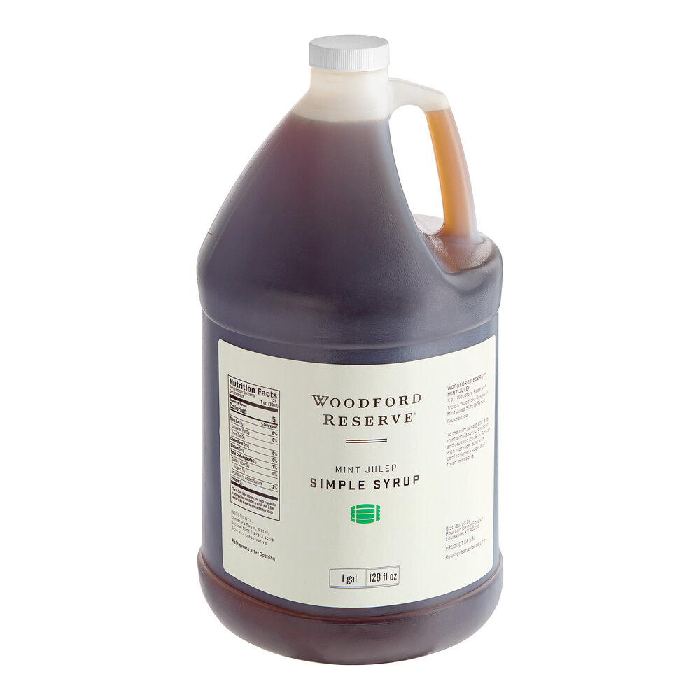 Woodford Reserve Mint Julep Simple Syrup 1 Gallon