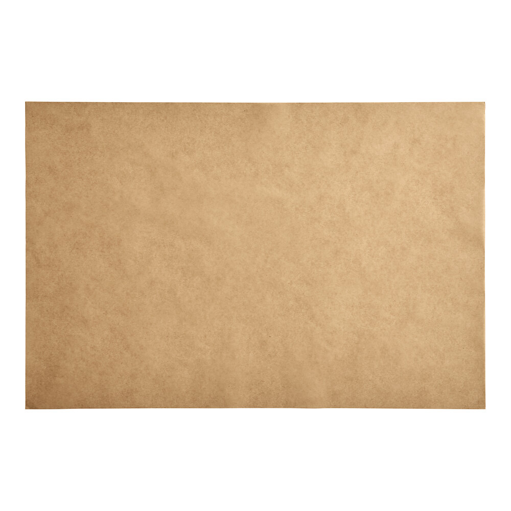 Dixie Full Size Unbleached Quilon® Coated Parchment Paper Bun / Sheet Pan Liner 16" x 24" 1000