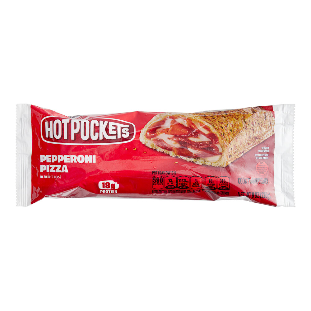 Pepperoni Pizza Hot Pockets in Bulk (12/Case)