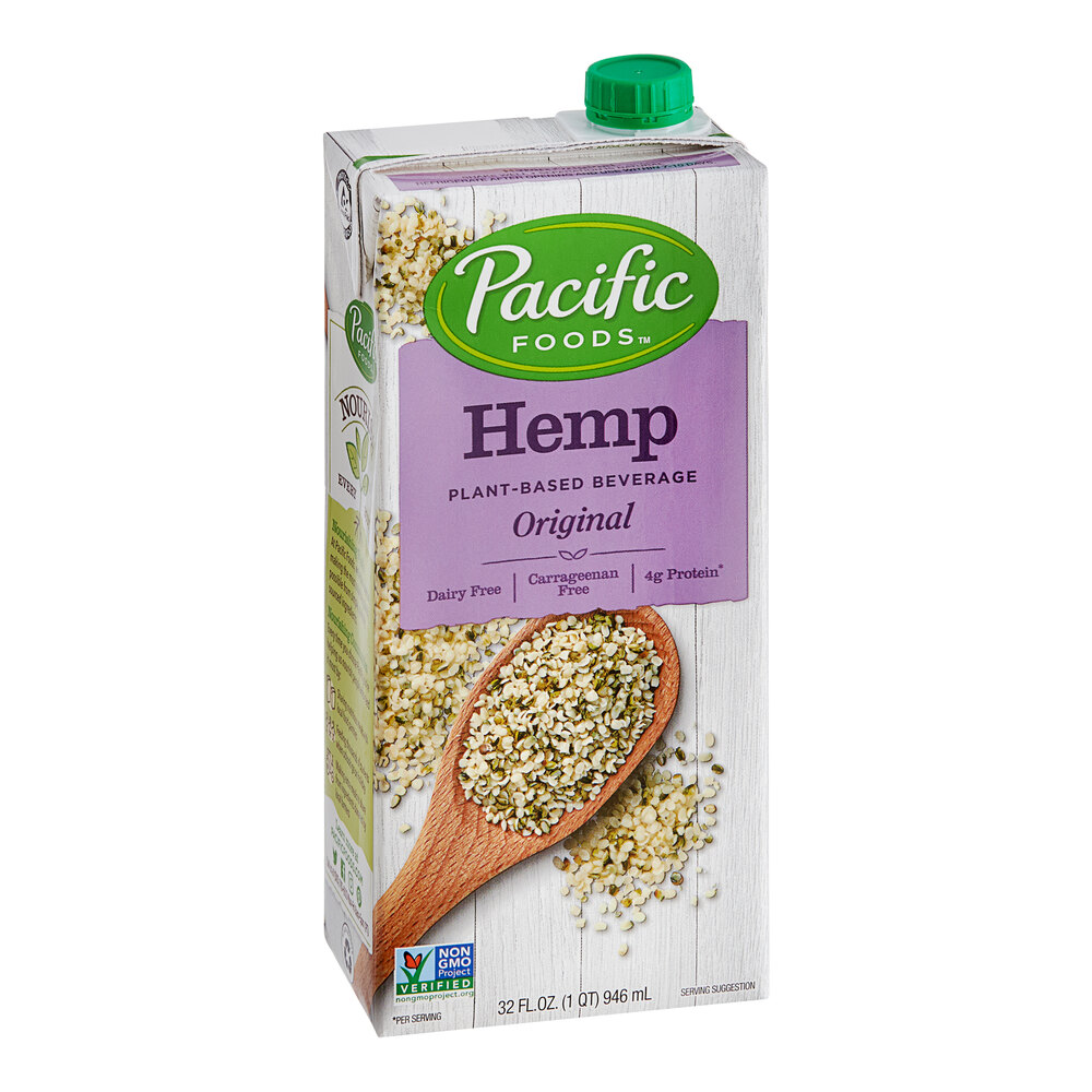 Pacific Foods Hemp Milk 32 fl. oz. 12/Case