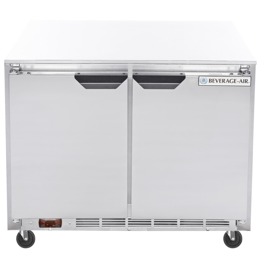 BeverageAir UCR34Y 34" Shallow Depth Low Profile Undercounter Refrigerator