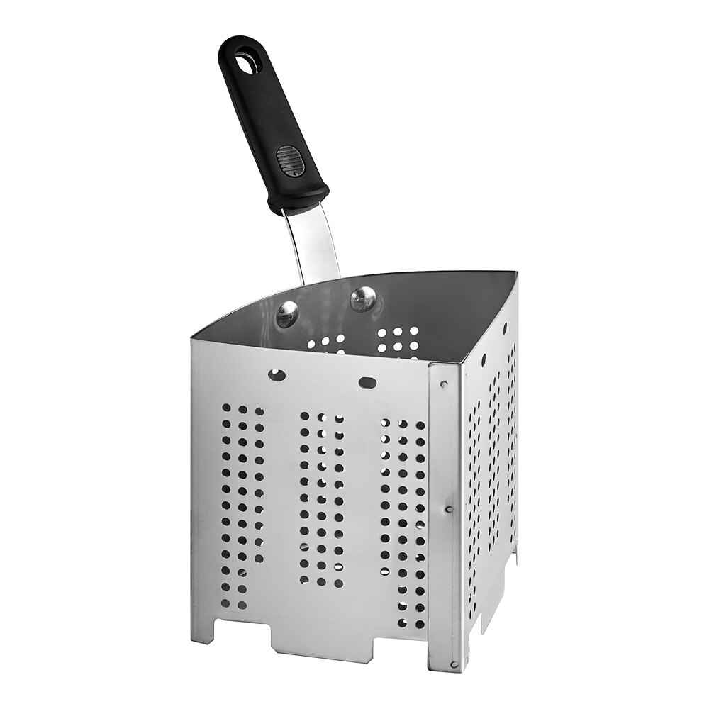 Vollrath Wear-Ever 3 Qt. Perforated Stainless Steel Wedge Inset