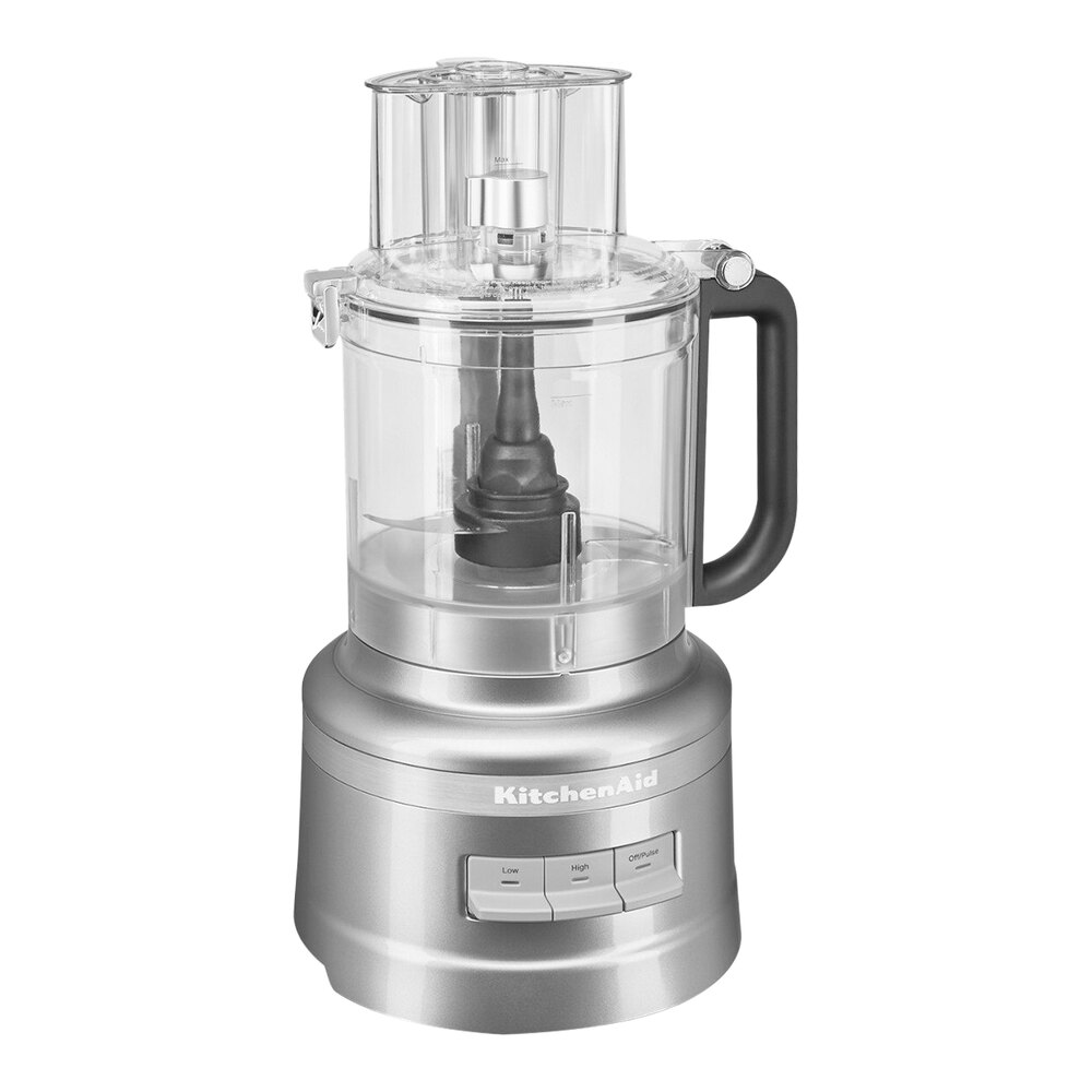 KitchenAid KFP1318CU Contour Silver 13Cup Food Processor 120V