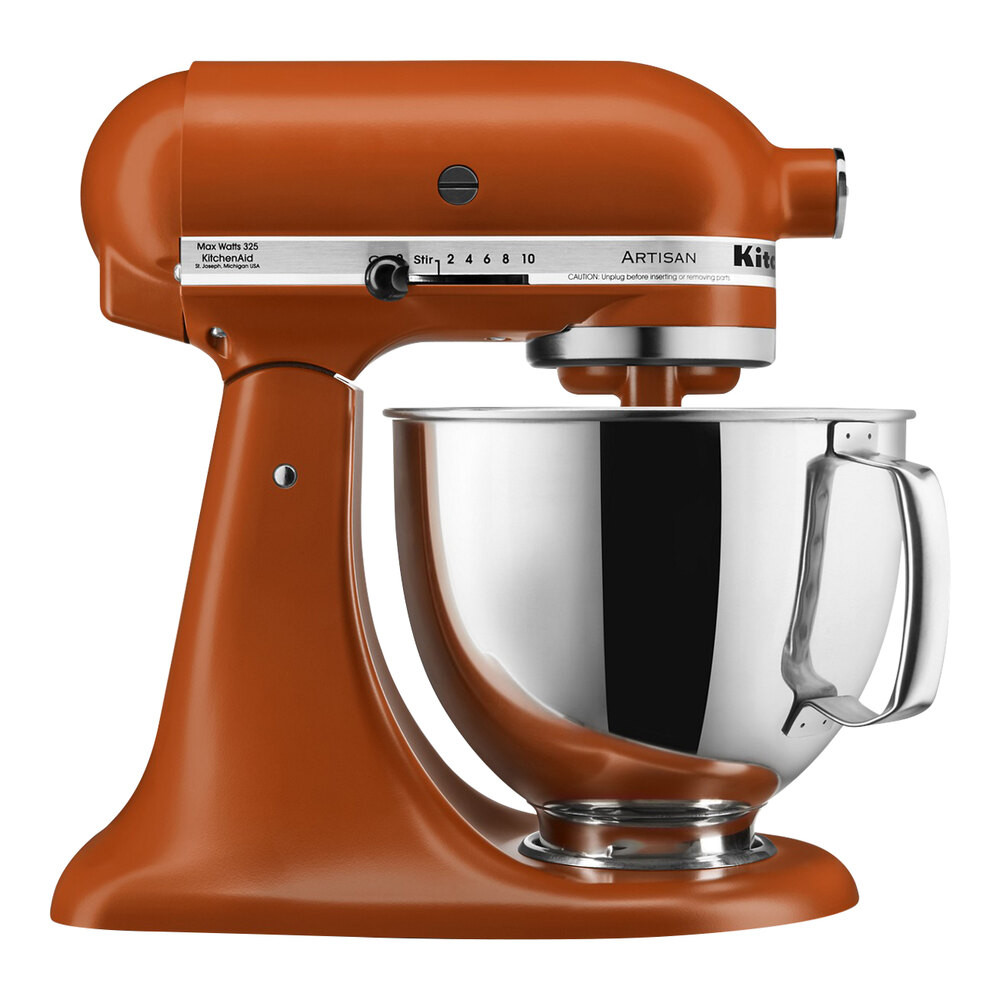 KitchenAid KSM150PSSC Artisan Series Scorched Orange 5 Qt. Tilt Head