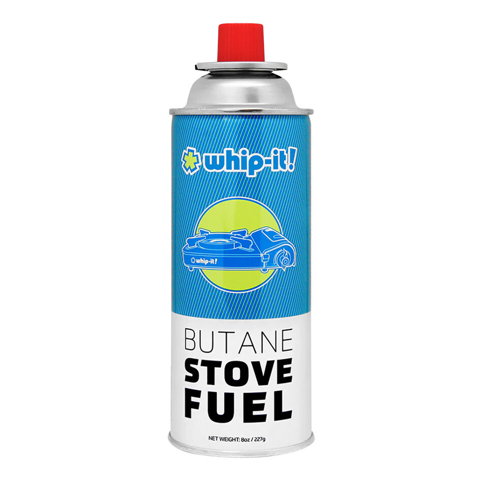 Whip-It 8 oz. Butane Stove Fuel - 28/Case