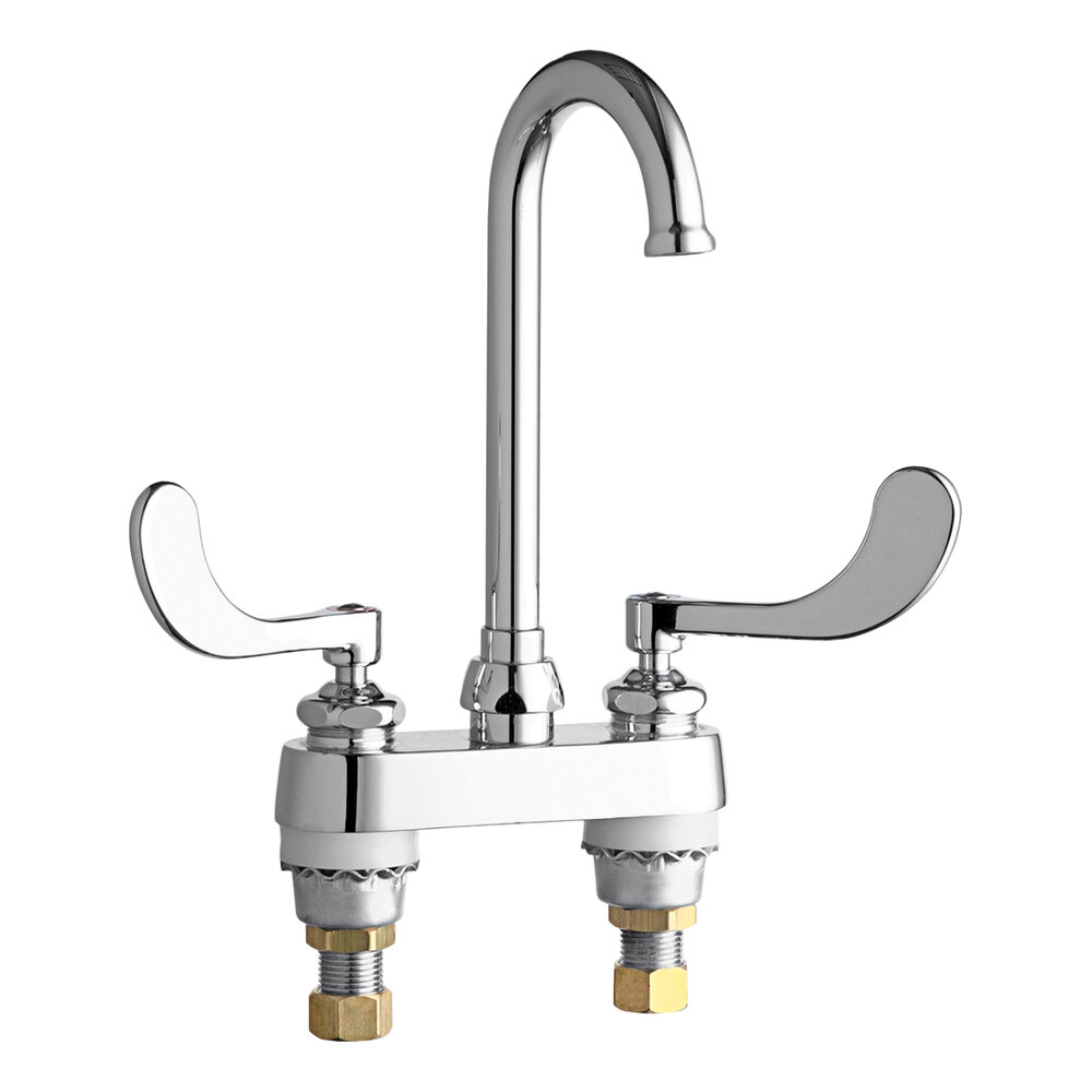 Chicago Faucets 895317FCABCP 1.5 GPM DeckMounted Faucet with 4