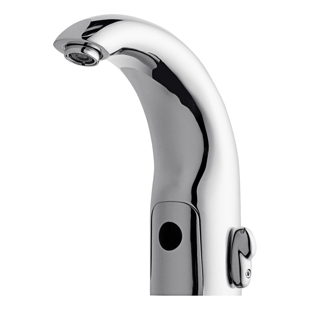Chicago Faucets 116.122.AB.1T HyTronic 0.5 GPM Deck-Mounted Dual-Supply Single-H