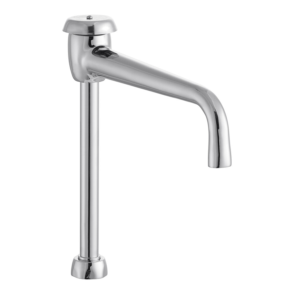 Chicago Faucets GN8BVBJKABCP 8" Rigid / Swing Gooseneck Spout with