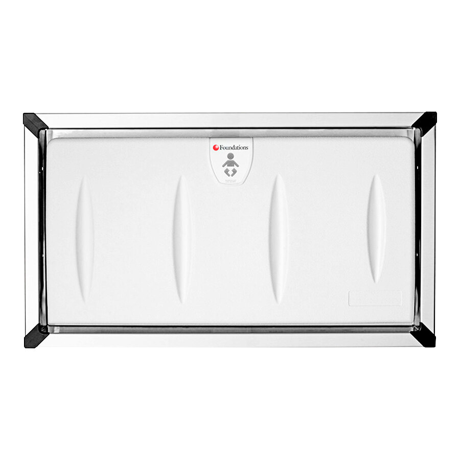Foundations Classic Series 5240259 Recessed Horizontal Baby Changing