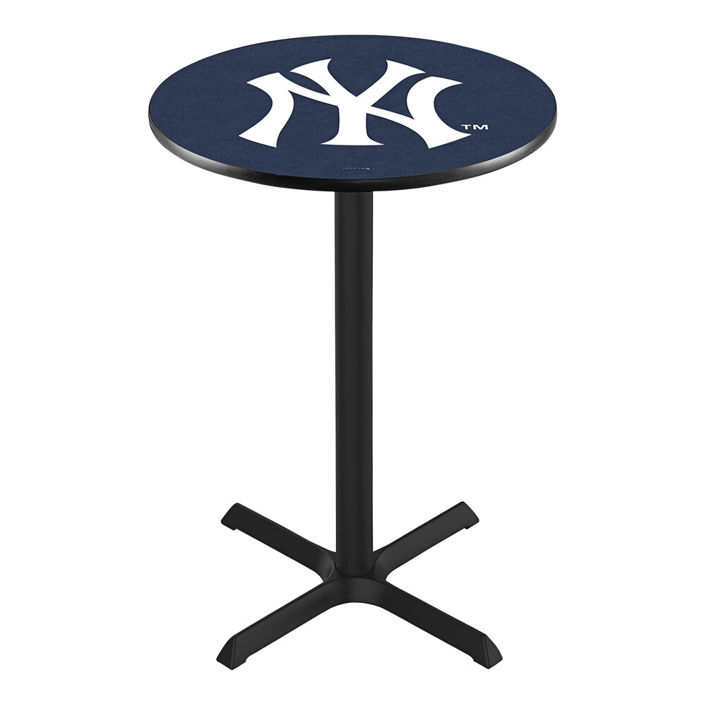 Holland Bar Stool 30" Round New York Yankees Counter Height Pub Table