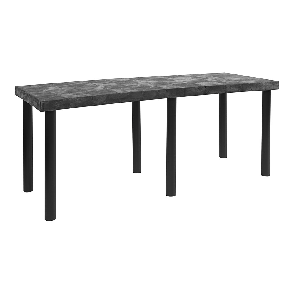 spc-retail-bms663001s-benchmaster-66-x-24-x-30-black-plastic-solid