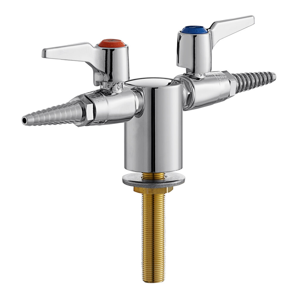 Chicago Faucets 981-909-957-3KAGV Laboratory Turret with Two 180-Degree ...