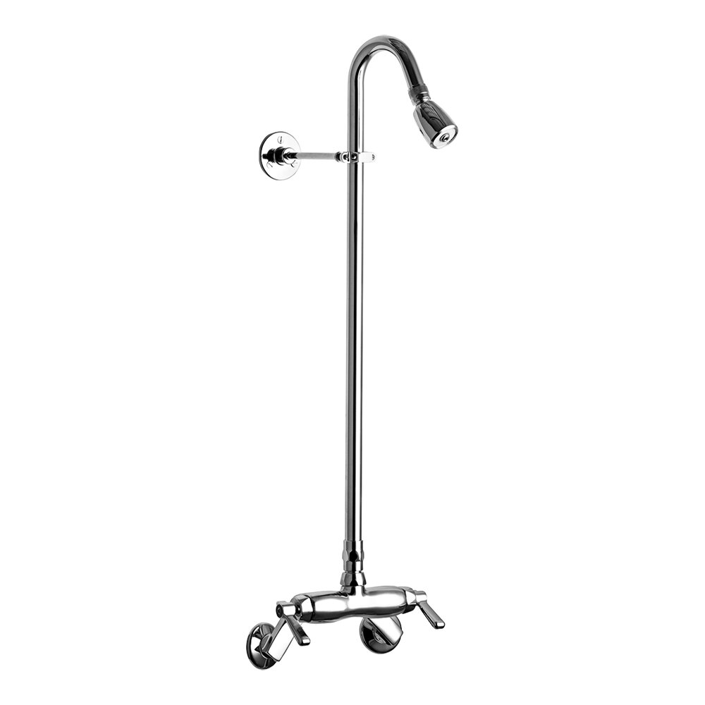 Chicago Faucets 756CP Exposed TwoHandle Service Fitting