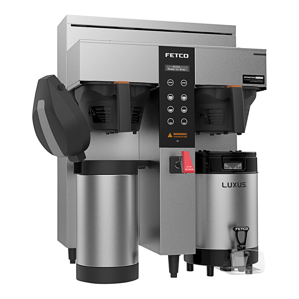 Fetco CBS1232 Plus Series Twin Automatic Digital Coffee Brewer With