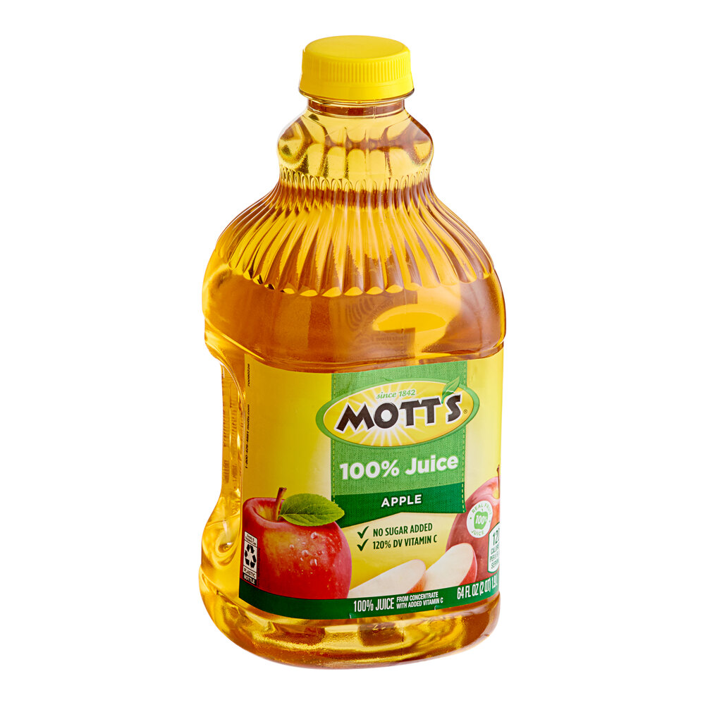 Mott's Apple Juice 64 fl. oz. Bottle 8/Case