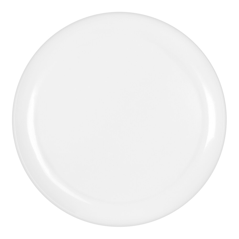 CalMil Blanca 10" White Melamine Plate