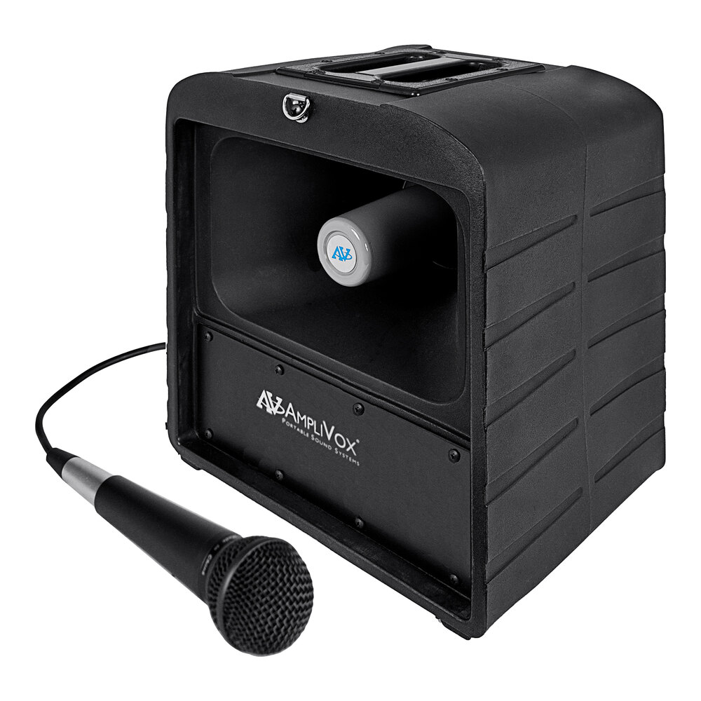 AmpliVox Basic Mega Hailer Bluetooth Portable PA System with Wired