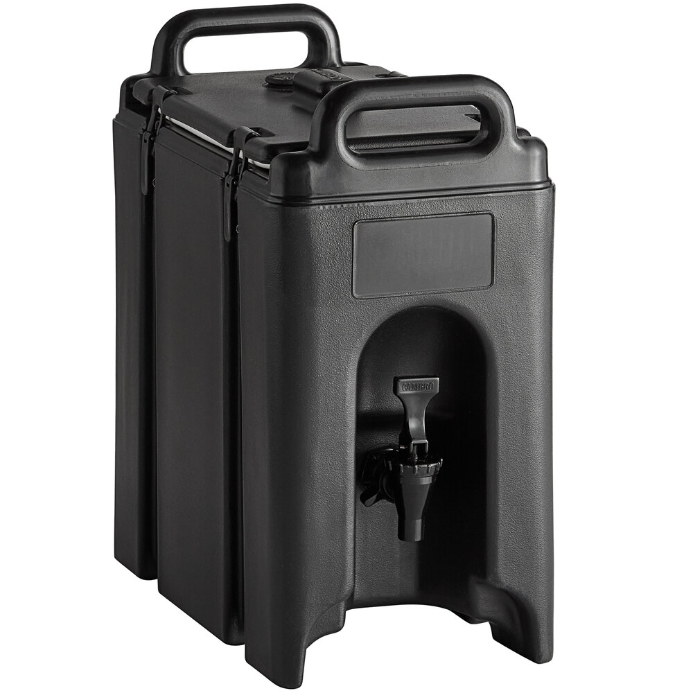 Insulated Beverage Dispenser, 2.5 Gal, Double-Walled Beverage