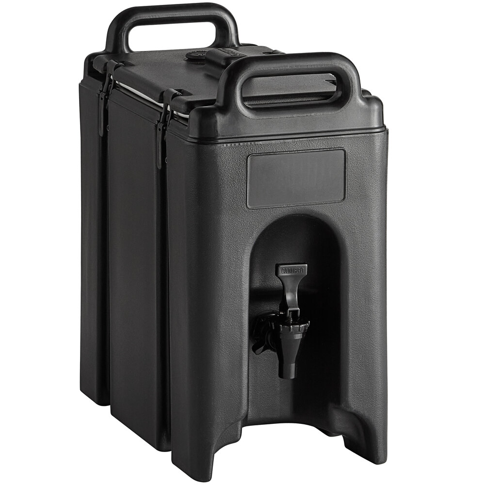Cambro 250LCD | Cambro 250LCD110 Camtainer 2.5 Gallon Black