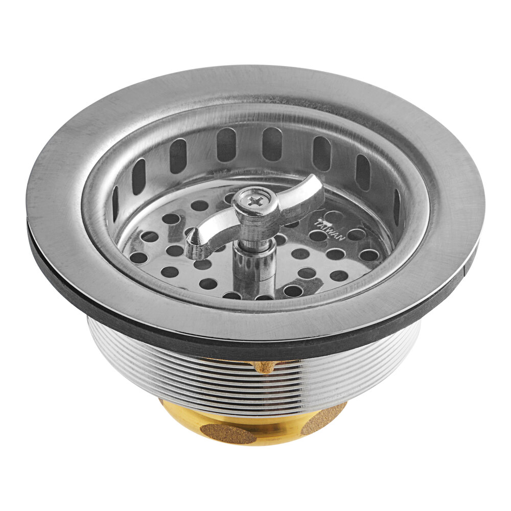 Dearborn by Oatey SpinNLock 4 1/2" Stainless Steel Sink Basket