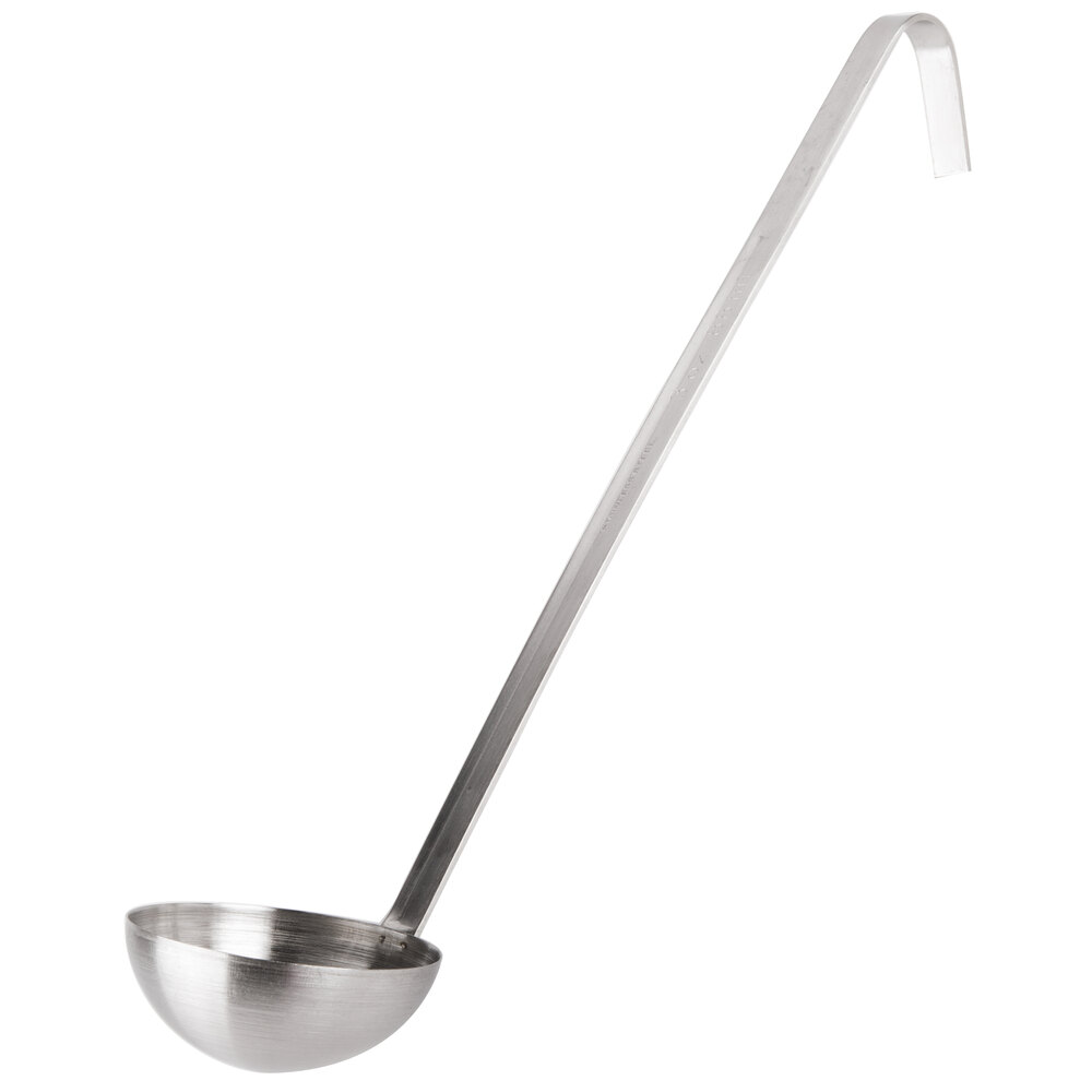3 oz. Stainless Steel Two-Piece Ladle