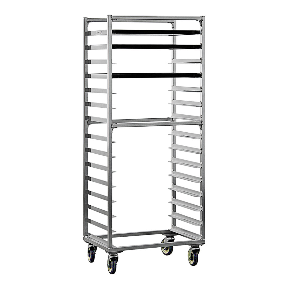 New Age 15 Pan Side Load Heavy-Duty Aluminum Bun / Sheet Pan Rack 1332S